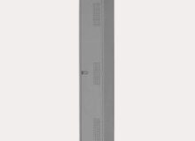 Locker Vestiário em Aço - 01 Porta em Veneziana para ventilação
- Medida: 1950mm x 340mm x 400mm (AxLxP)    - NR 18 e 24