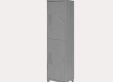 Locker Vestiário em Aço (INSALUBRE) - 02 Portas em Veneziana para ventilação
- Medida: 1950mm x 340mm x 400mm (AxLxP) - NR18 e 24